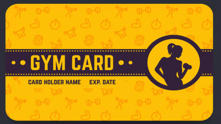 دانلود کارت ویزیت لایه باز باشگاه بدنسازی