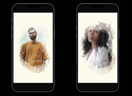 پروژه افتر افکت استوری تاریخی اینستاگرام با افکت جوهر