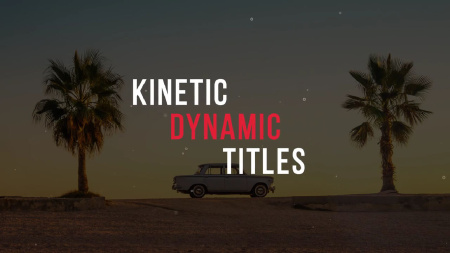 دانلود پروژه افتر افکت 16 عنوان ریتمیک Kinetic Titles