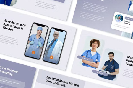 دانلود قالب پاورپوینت دفاع پزشکی Medical Checkup