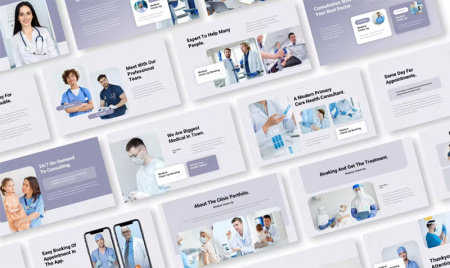 قالب پاورپوینت دفاع پزشکی