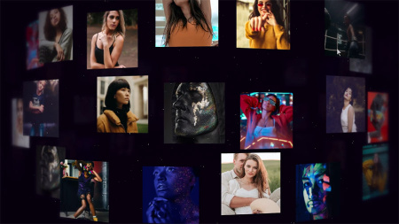 پروژه افتر افکت لوگو با چند تصاویر Multi Photo Logo