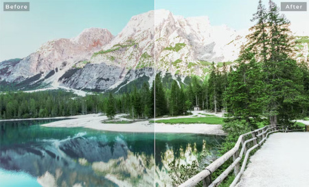 دانلود پریست طبیعت فتوشاپ