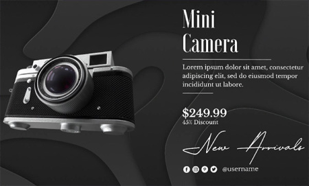 پروژه افتر افکت معرفی و تیزر تبلیغ محصولات