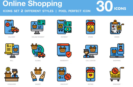 آیکون خرید انلاین