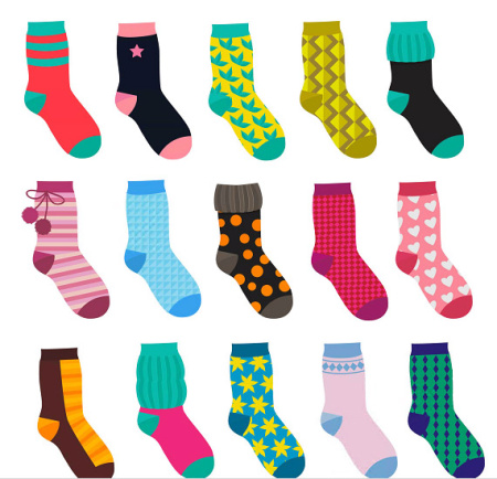 دانلود مجموعه وکتور جوراب