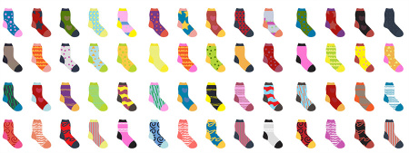 وکتور جوراب پک