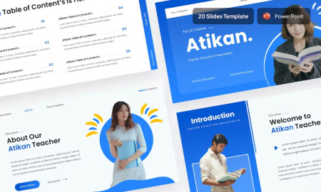 دانلود قالب پاورپوینت معلمی