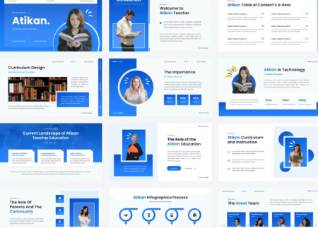 قالب پاورپوینت معلمی