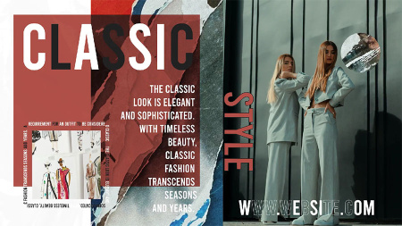 دانلود پروژه اسلایدشو افتر افکت مجله پاره شده