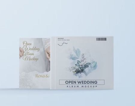 دانلود موکاپ کارت دعوت عروسی لایه باز