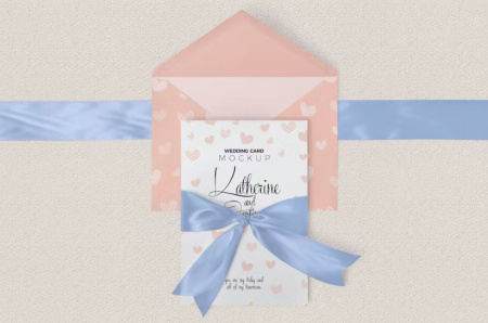 موکاپ کارت دعوت عروسی