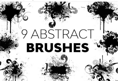 دانلود براش های فتوشاپ انتزاعی Abstract Brushes