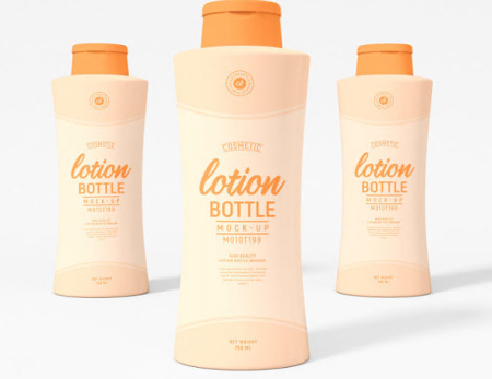 2 موکاپ شامپو لایه باز فرمت psd