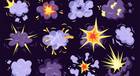 وکتور انفجار Boom Explosion