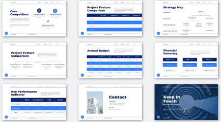 دانلود قالب پاورپوینت پروژه Business Project