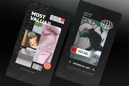 دانلود پروژه افتر افکت استوری اینستاگرام تایپوگرافی