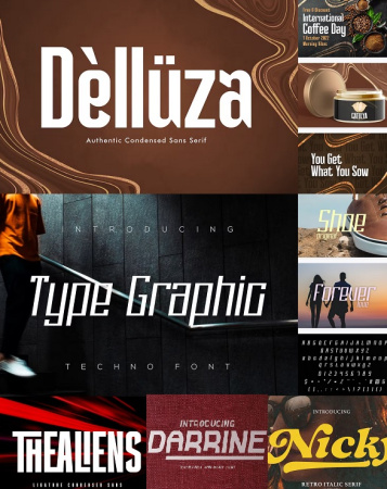 پکیج کامل فونت انگلیسی جی اف ایکس دانلود آپدیت 1