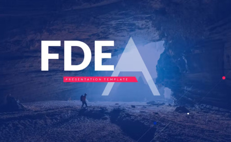 دانلود قالب آماده پاورپوینت FDEA Creative