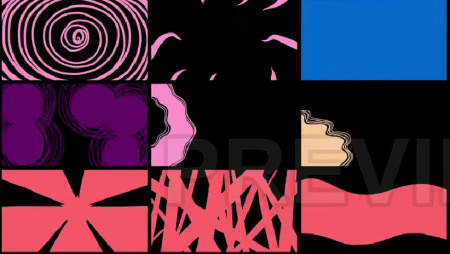 20 ترانزیشن کروماکی کارتونی Fun Abstract Cartoon