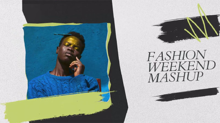 پروژه آماده پریمیر اینترو گرانج با کاغذ کلاژ