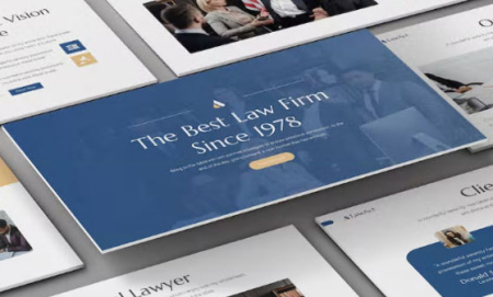 قالب پاورپوینت قانون Lawact