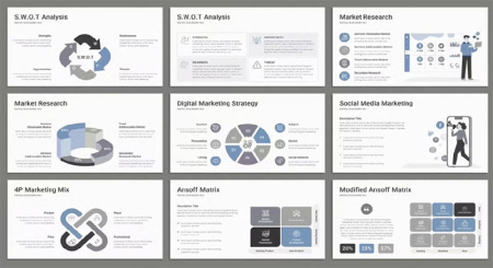 تم پاورپوینت بازاریابی Marketing Plan