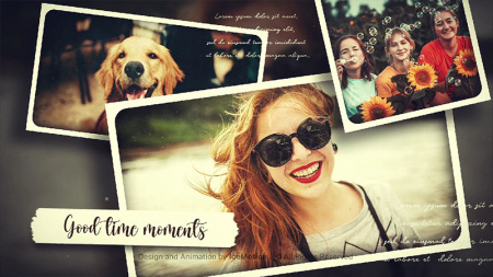 پروژه آماده افتر افکت اسلایدشو خاطرات Memories Slideshow