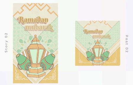 پروژه آماده افتر افکت اینستاگرام مخصوص ماه رمضان