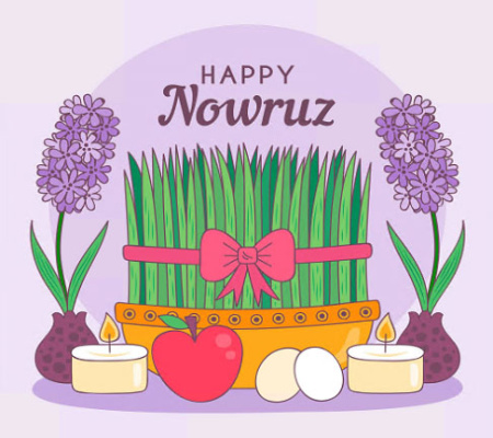 دانلود وکتور بنر و پوستر عید نوروز nowruz holiday