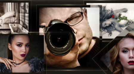 دانلود رایگان پروژه افتر افکت نمایش نمونه کار Portfolio Loop