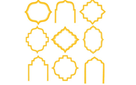 دانلود وکتور حاشیه رمضان