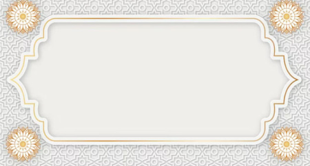 دانلود وکتور حاشیه ماه رمضان