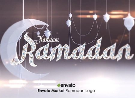 پروژه افتر افکت لوگوی ماه رمضان Ramadan Logo