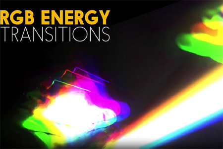 ترانزیشن پریمیر نویز های رنگی RGB Energy