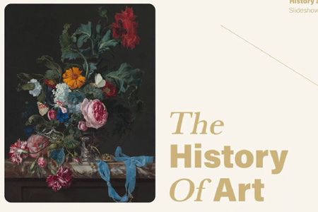 پروژه افتر افکت پرزنتیشن هنری Art History Presentation