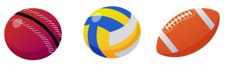 وکتور لایه باز توپ هندبال ball set