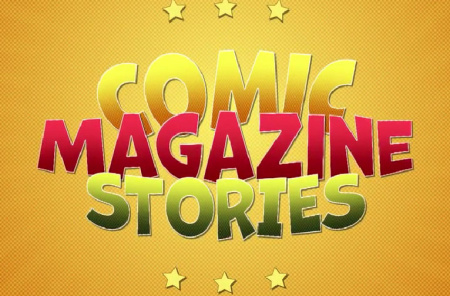 پروژه افتر افکت کتاب داستان کمیک Comic Magazine Stories