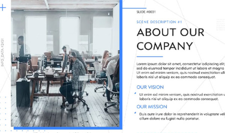 دانلود پروژه افتر افکت تبلیغات شرکت Minimal Company Promo