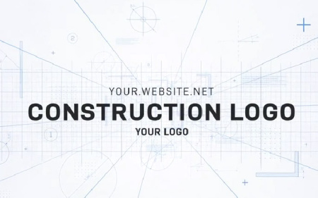 دانلود پروژه افتر افکت لوگوی ساخت و ساز Construction Logo