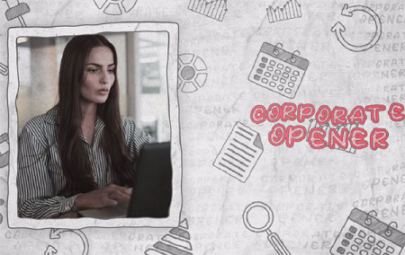 پروژه افتر افکت افتتاحیه تجاری به سبک طراحی با دست