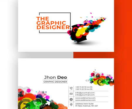 دانلود کارت ویزیت لایه باز استودیو طراحی design studio