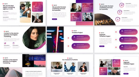 تم پاورپوینت Digistalk