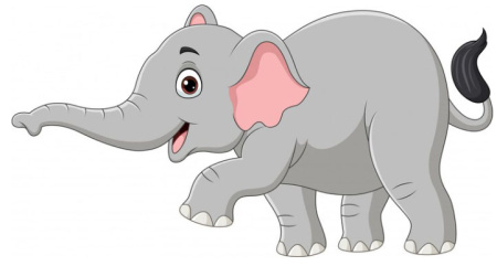 وکتور فیل فانتزی elephants set