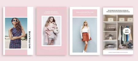 33 قالب آماده استوری اینستاگرام لایه باز Gaia