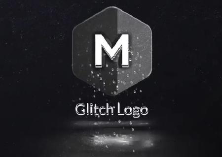 پروژه افتر افکت نمایش لوگو گلیچ New Gaming Glitch Logo