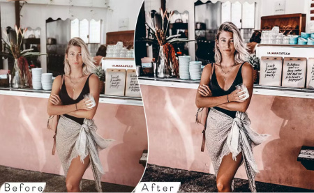 اکشن فتوشاپ مخصوص اینفلوئنسرها Influencer