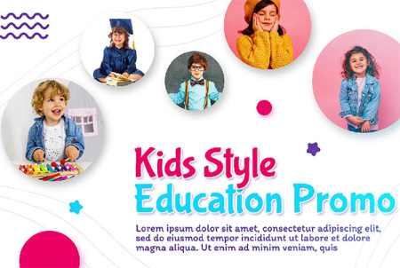 دانلود پروژه افتر افکت آموزش کودکان Kids Education Study