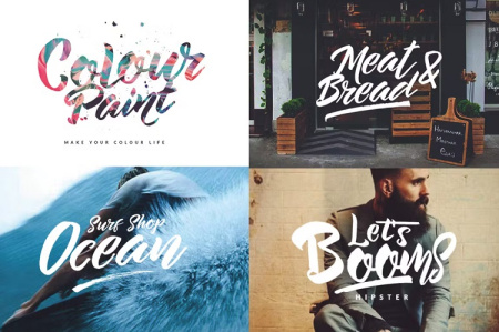 فونت رایگان انگلیسی لوگوتایپ Branded Logotype