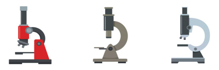 دانلود وکتور میکروسکوپ آزمایشگاه Microscope